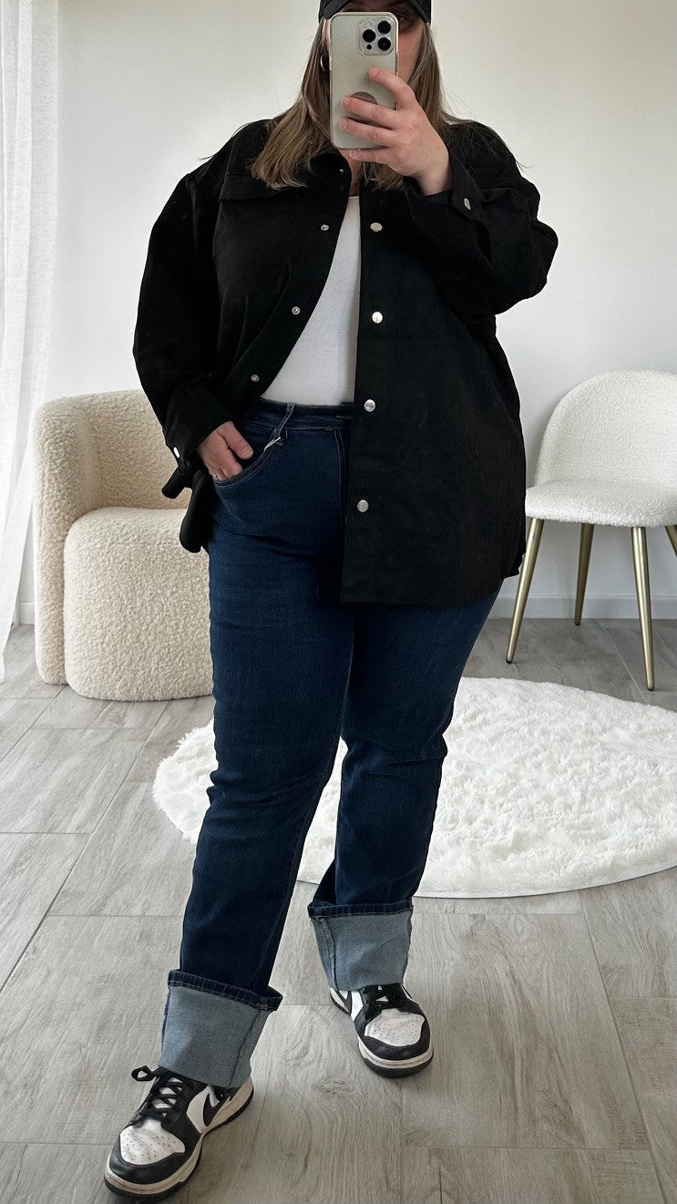 Jeans à revers