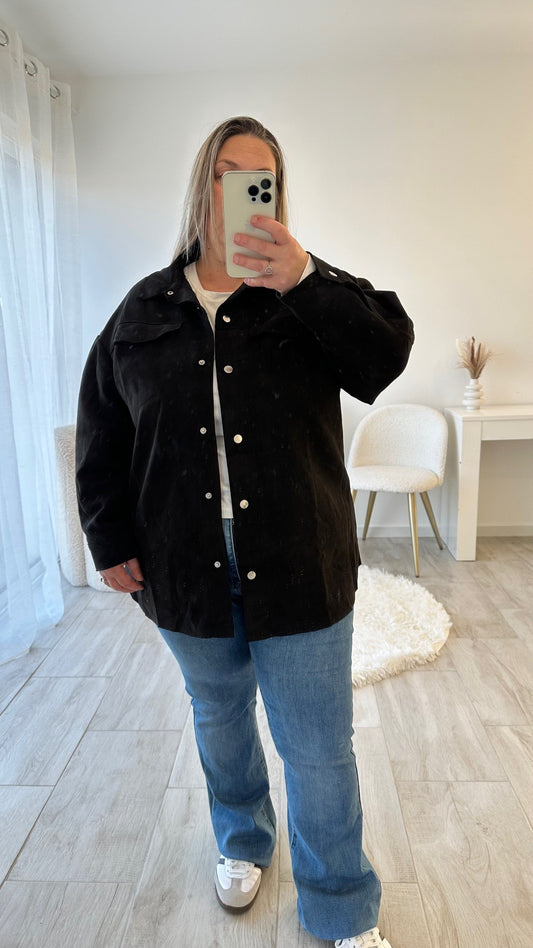 Surchemise en suédine